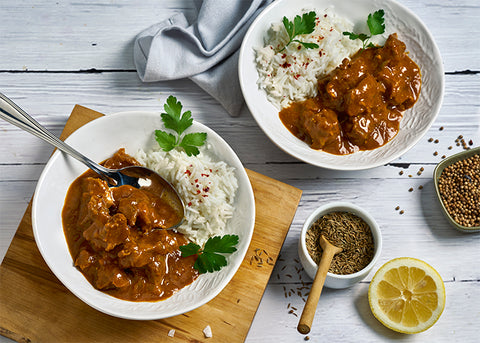 Spezzatino di Manzo al Curry Madras