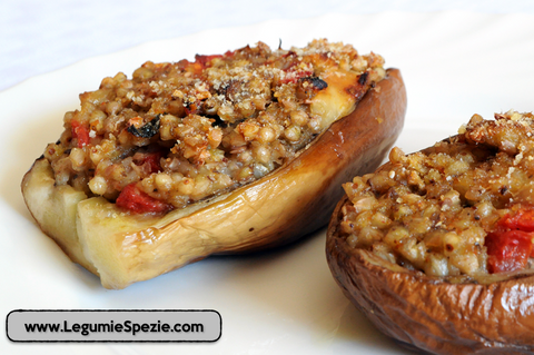 Grano Saraceno Melanzane Ripene con Grano Saraceno