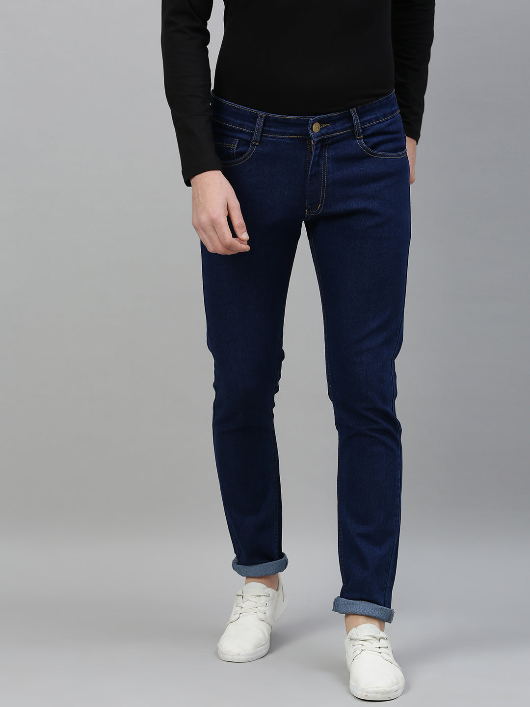 Buy Black Jeans for Men by URBANO FASHION Online