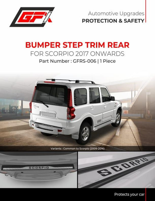 MINI Rear Bumper Rubber Edge Trim Vehicle Decor