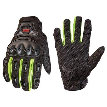 Pro Biker Leather Half Finger Bike Hand Gloves – Autosparz