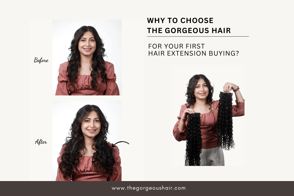 Why choose The Gorgeous Hair for your first hair extension purchase