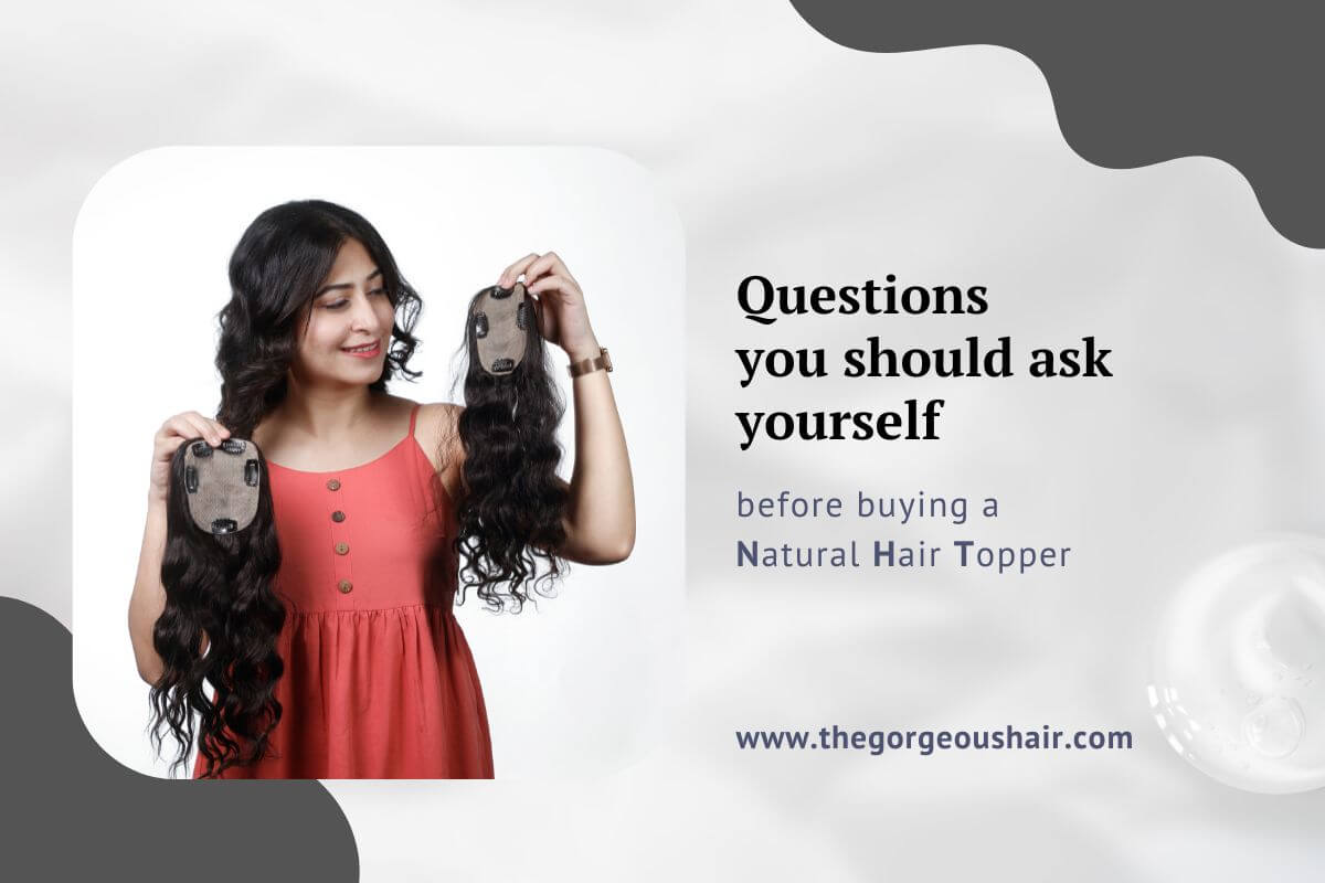natural hair topper