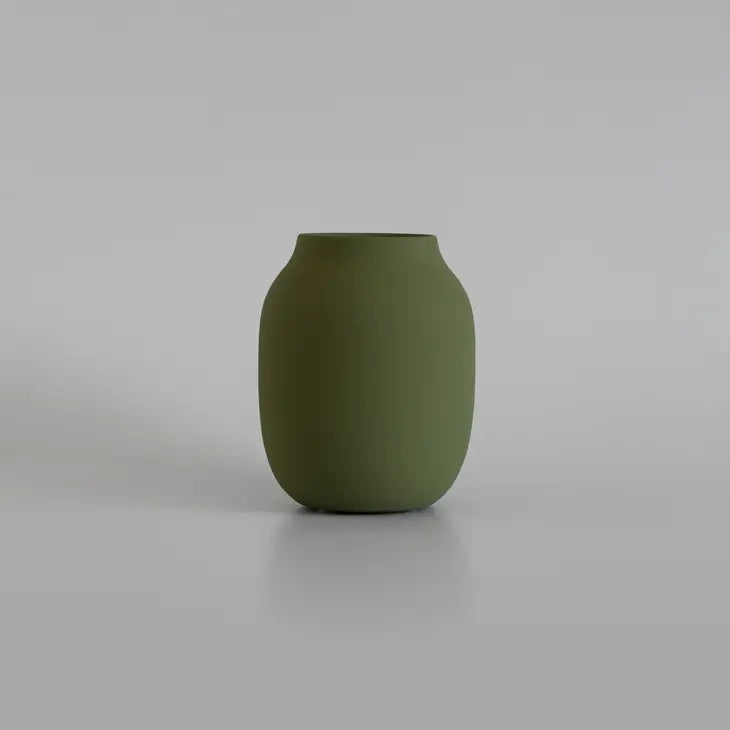 The Island Collection 03 Vase Olive Green