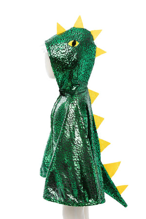 Toddler Dragon Green Metallic Cape - The Mix