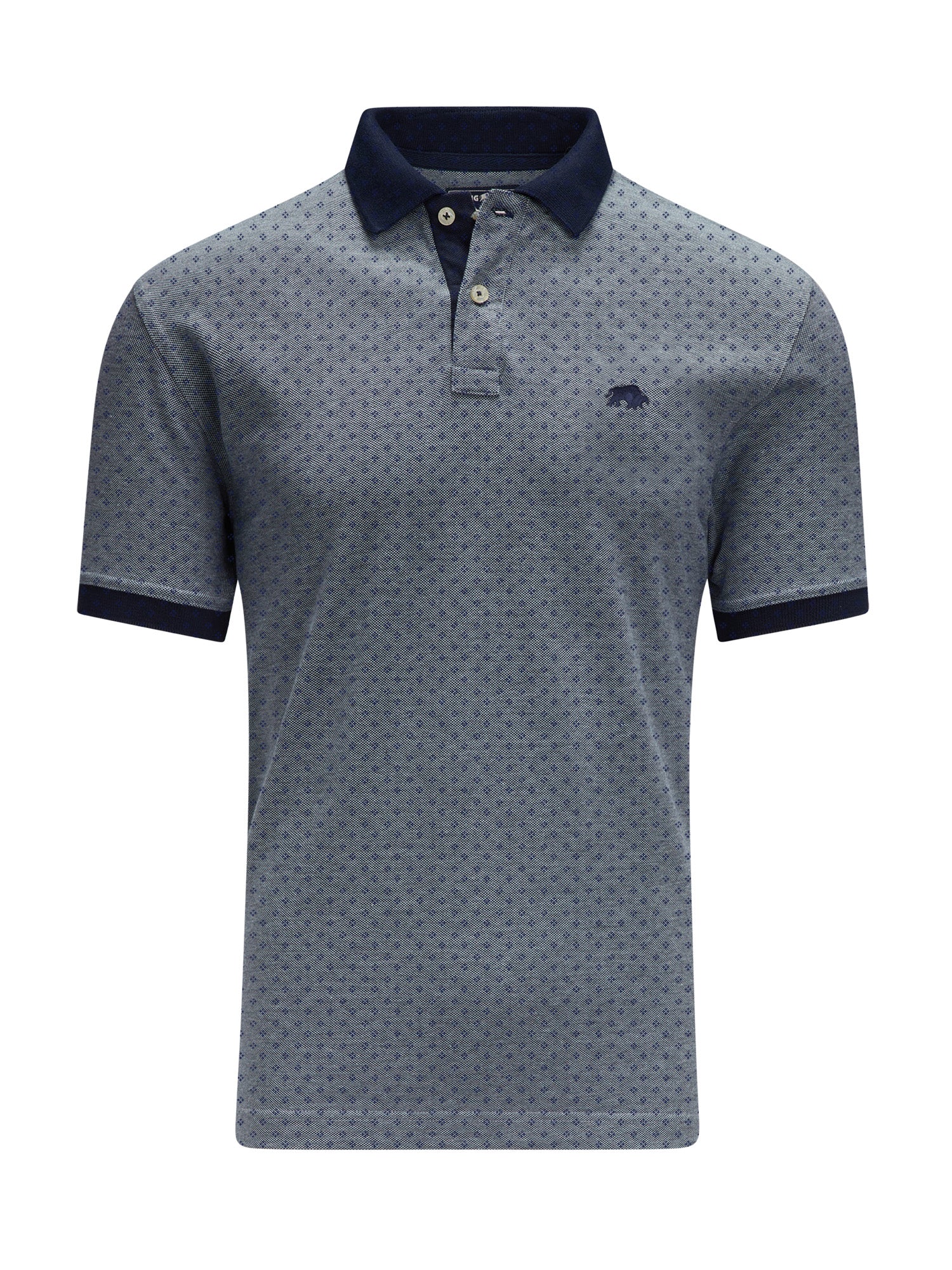 Dobby Jersey Polo - Navy