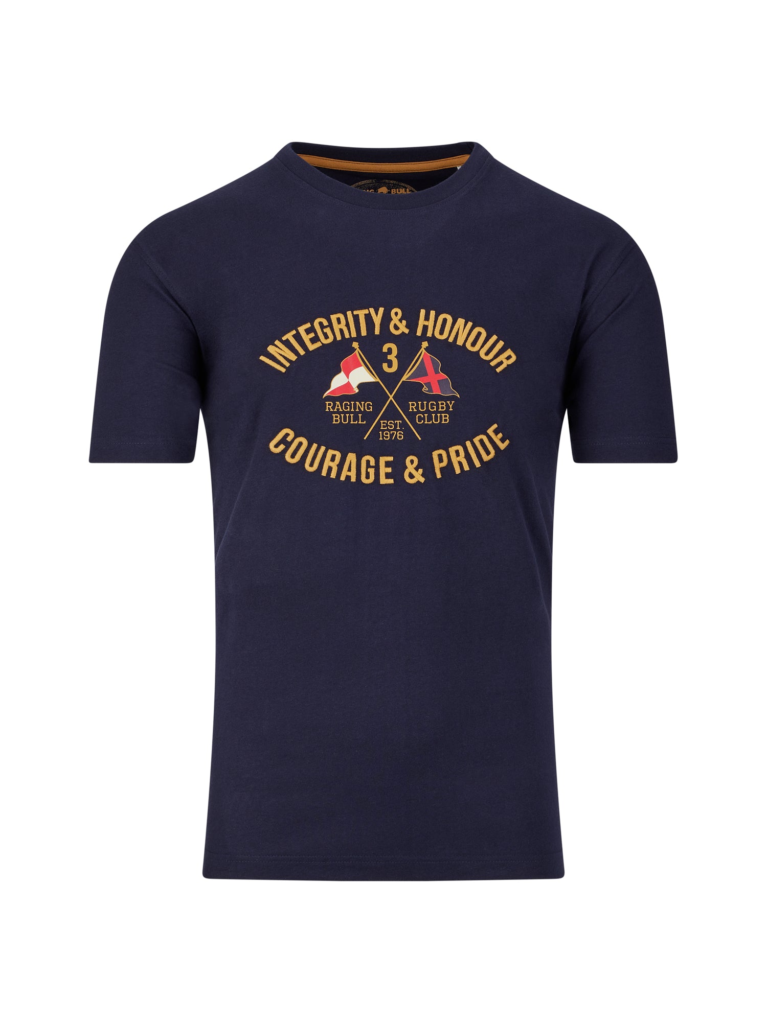 Integrity Flag T-Shirt - Navy