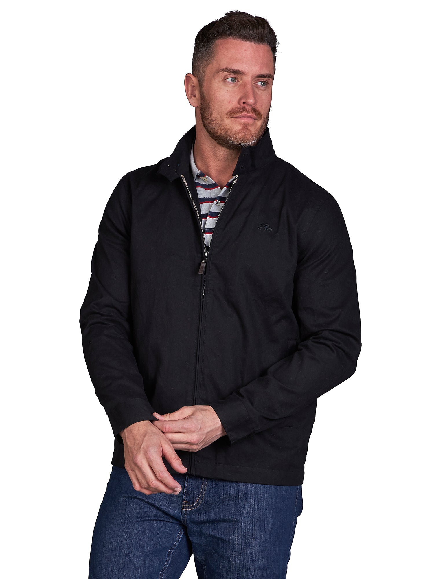 Classic Harrington Jacket - Black