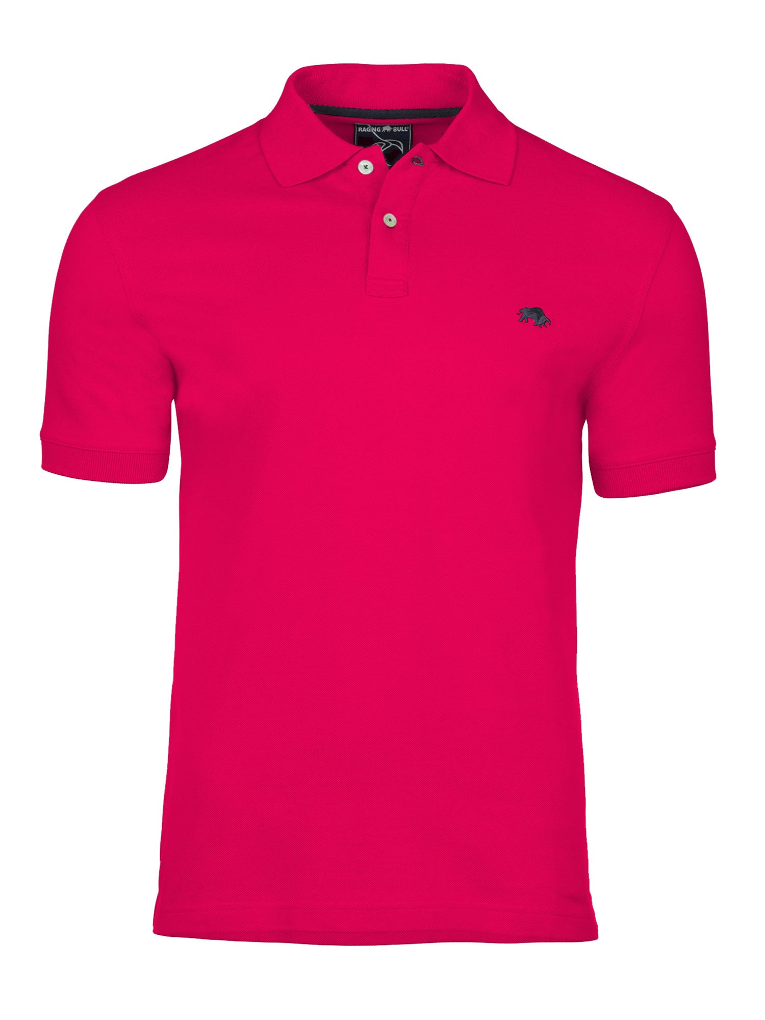 Classic Organic Polo - Vivid Pink