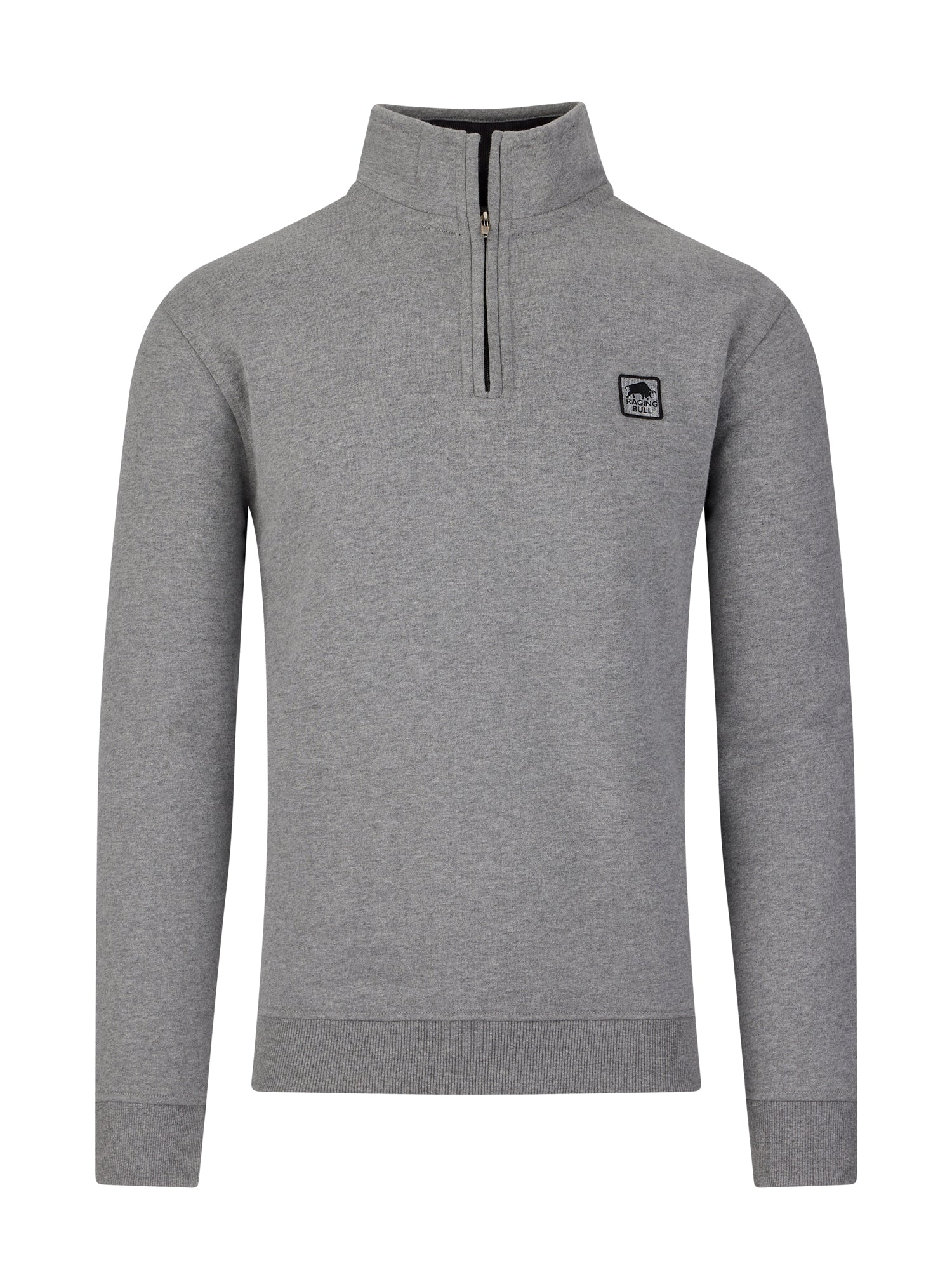 Classic Quarter Zip - Grey Marl