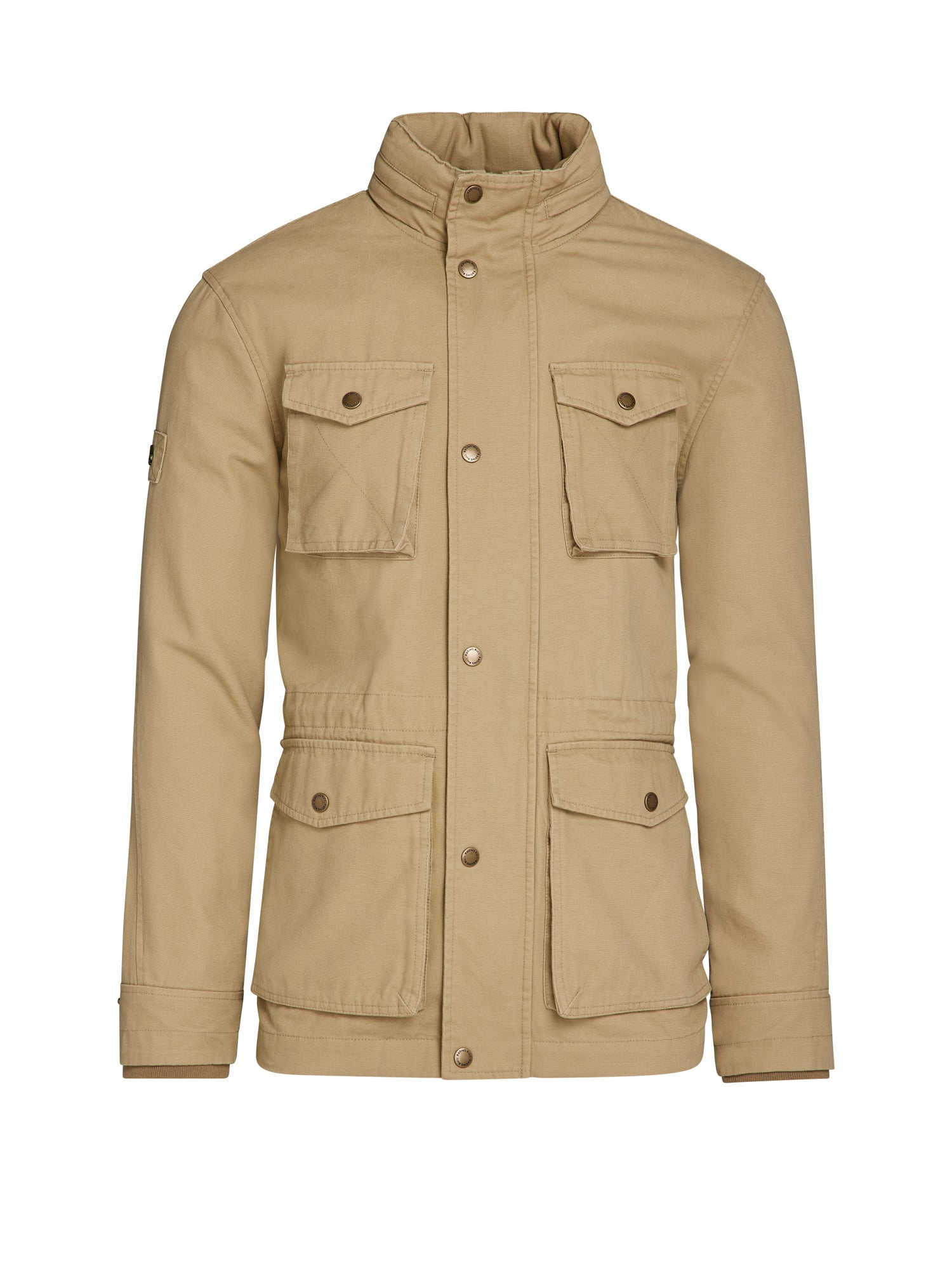 Canvas Twill Field Jacket - Tan