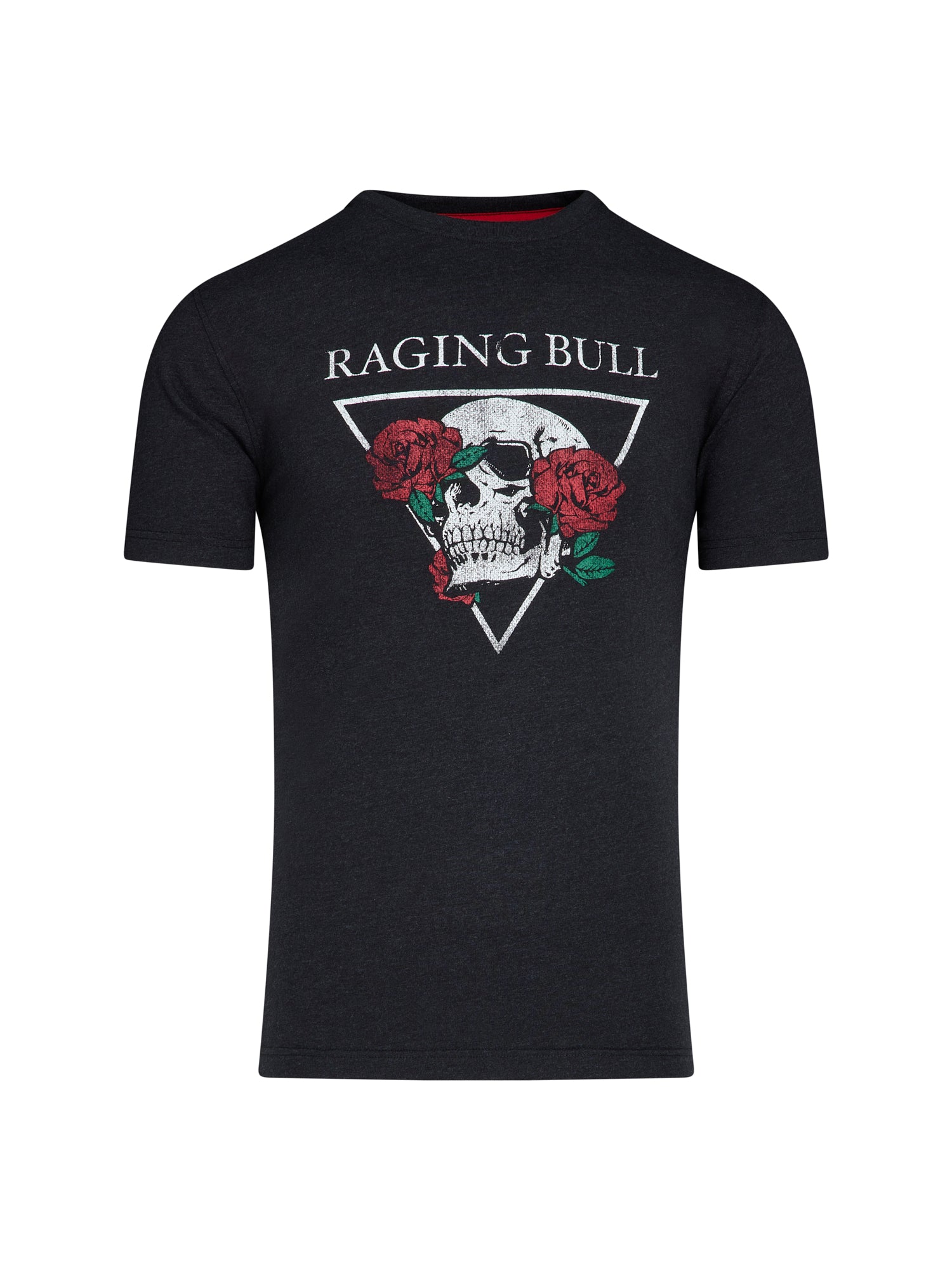 Rose Skull T-Shirt - Black