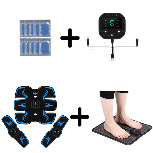 EMS Wireless Muscle Stimulator - Unisex Full Body Set – FitFirst