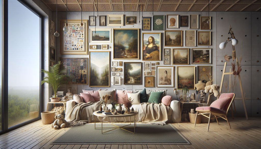 Transform Your Living Space into an Art Gallery