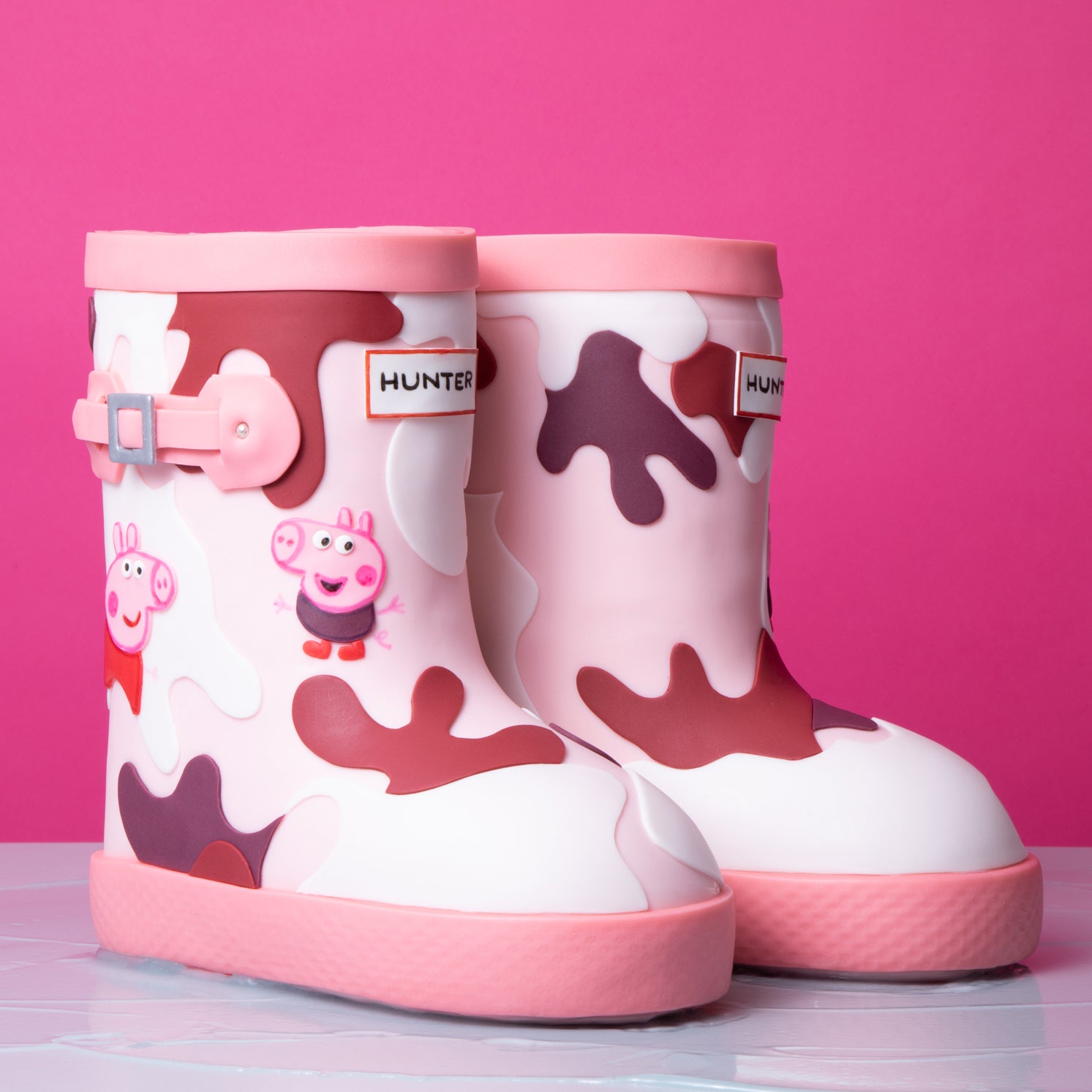 peppa pig muddy puddles rain boots