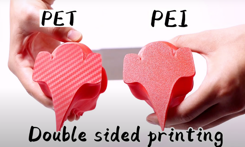 PET PEI build plates
