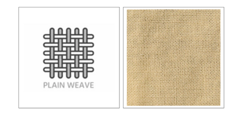 Plain weave fabric