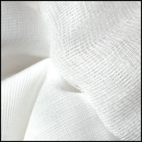 White Cheese Cloth Fabric