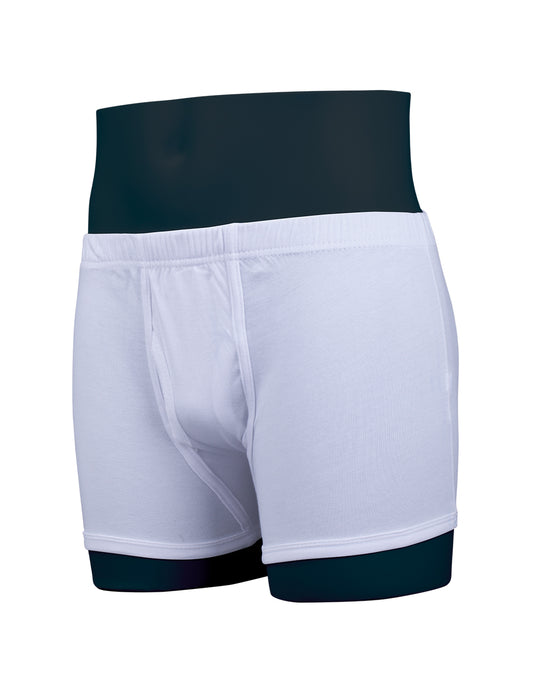 Cottonil Egyptian Cotton Underwear White Half Short Boxer Men Mens Shorts  Soft