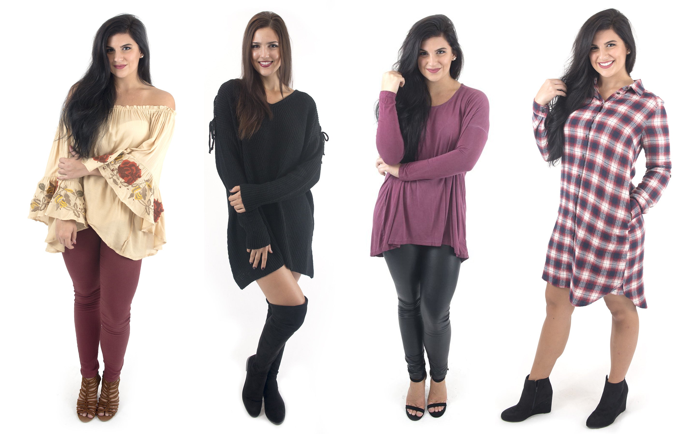 Casual Thanksgiving dinner outfit ideas at Eccentrics Boutique