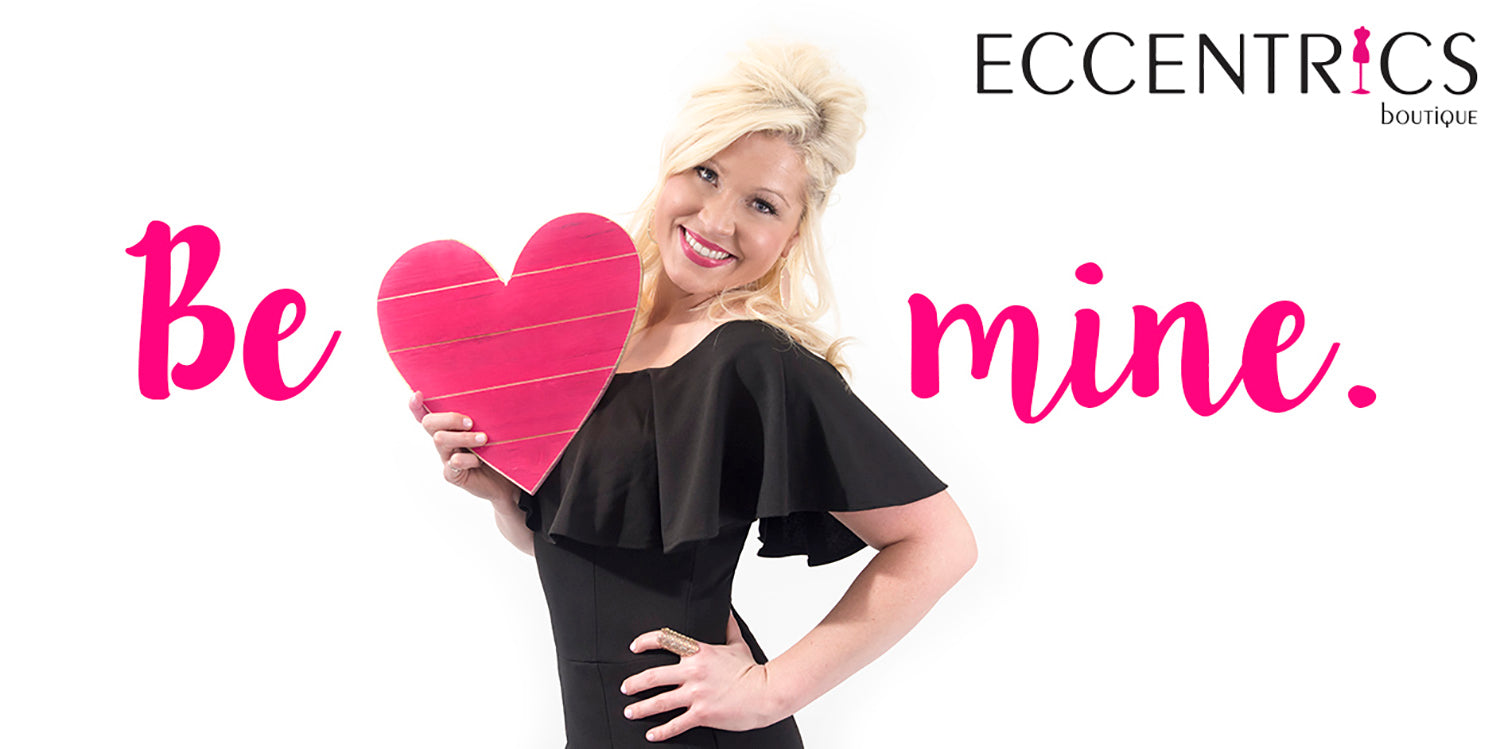 What to wear on Valentine's Day. 6 Cute Valentine's Day Outfit Ideas from Eccentrics Boutique.