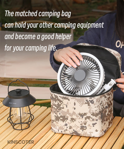 Rechargeable Fan for Tent Camping