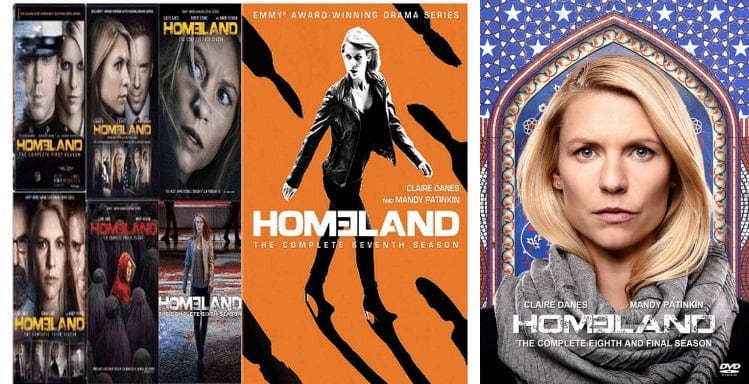 Homeland TV Series Seasons 1-8 DVD Set - Pristine Sales