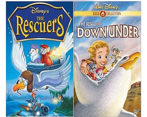 The Rescuers The Rescuers Down Under Dvd Series 1 2 Movies Set Pristine Sales