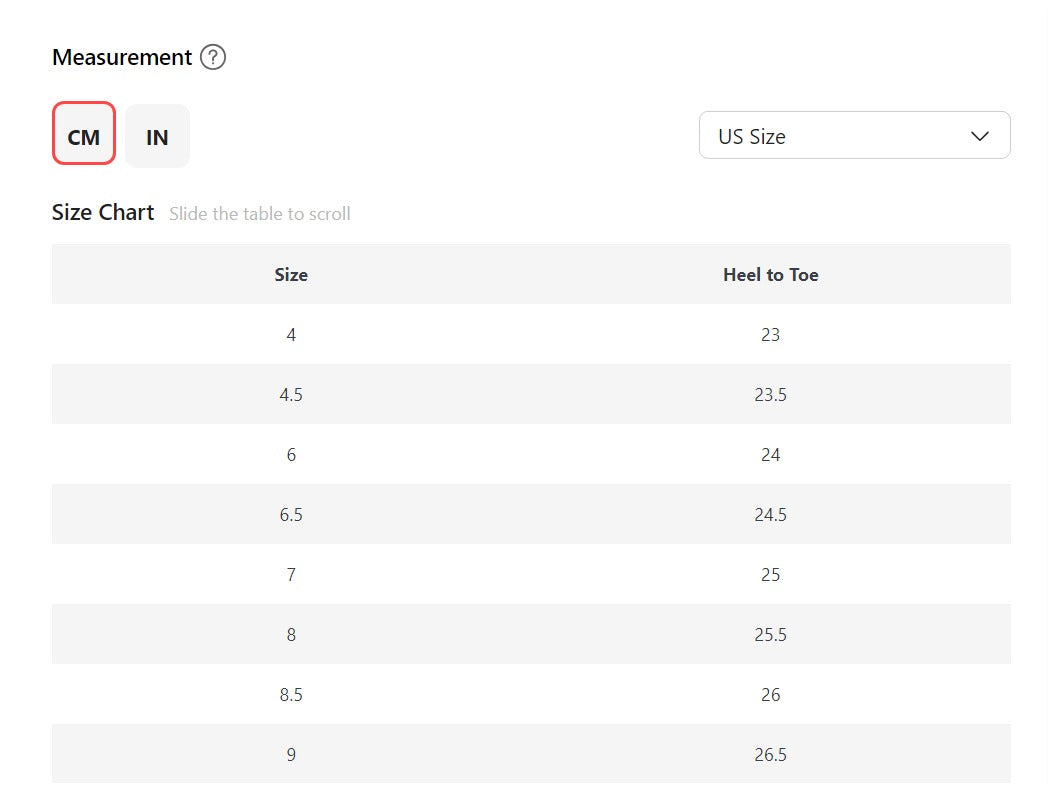 Steel Toe Cap Shoes 2 sizing chart