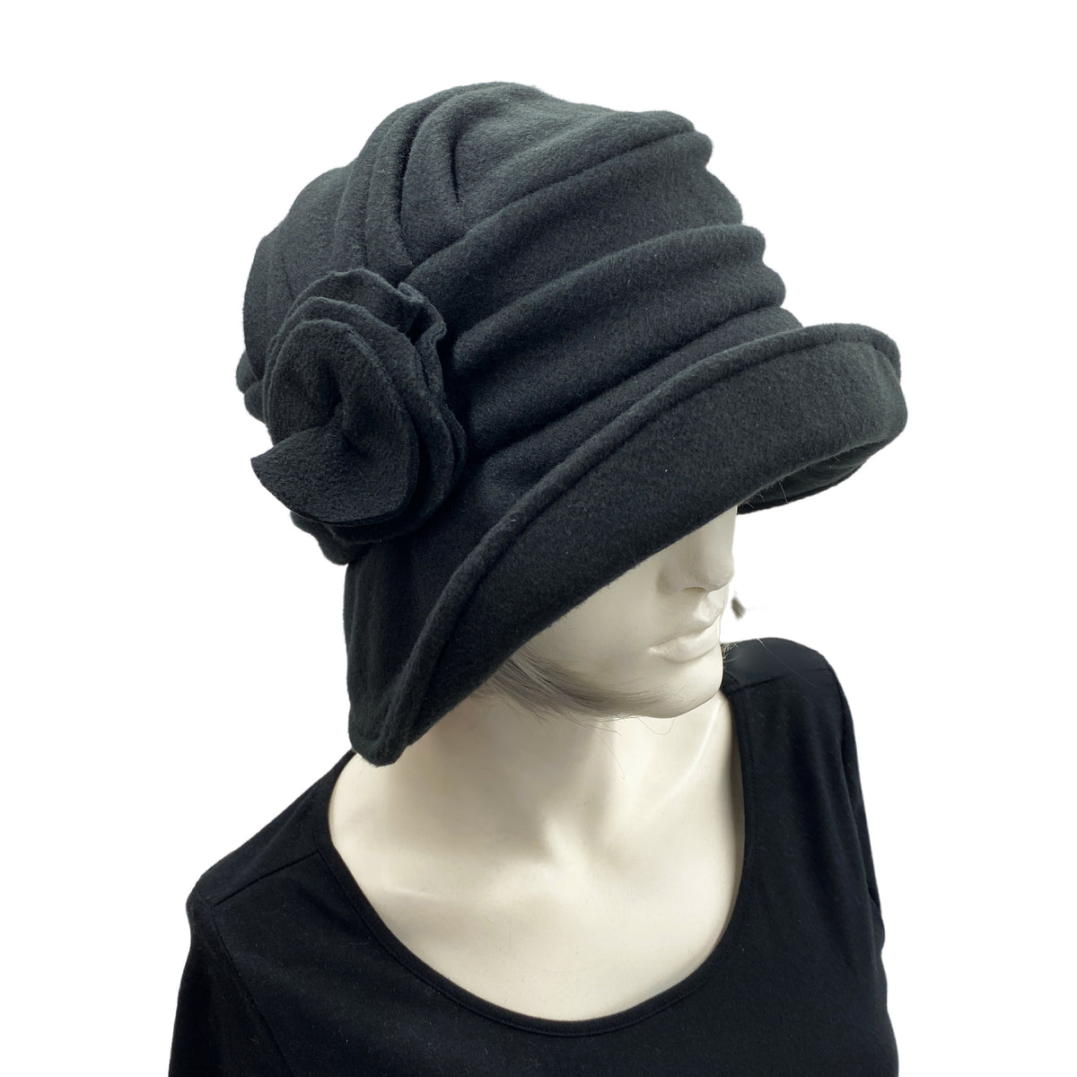 1920’s Winter Fleece Hat Downton Style | The Alice Cloche – Boston ...