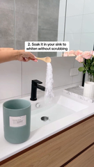 Whiten Sink + Deodorise & Unclog Drain with Miracle Stain Remover by Mama Mila Home