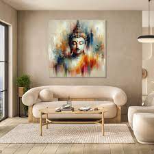 Abstarct Buddha Painting