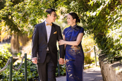 Multicultural Wedding Chinese American Wedding Ceremony | Madam Shanghai