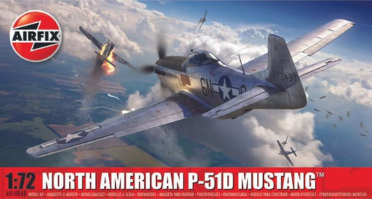 Airfix Models A02047, North American F510 MUSTANG Plane Kit