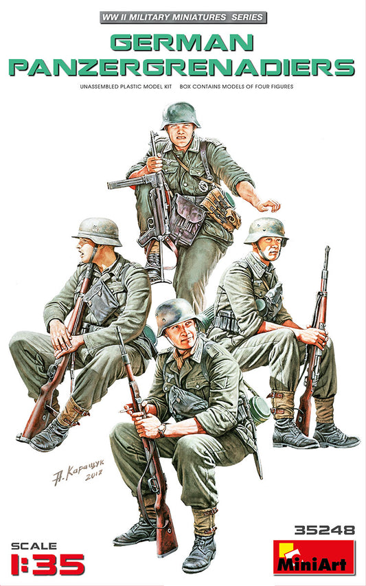 German Infantry at rest MiniArt 35266