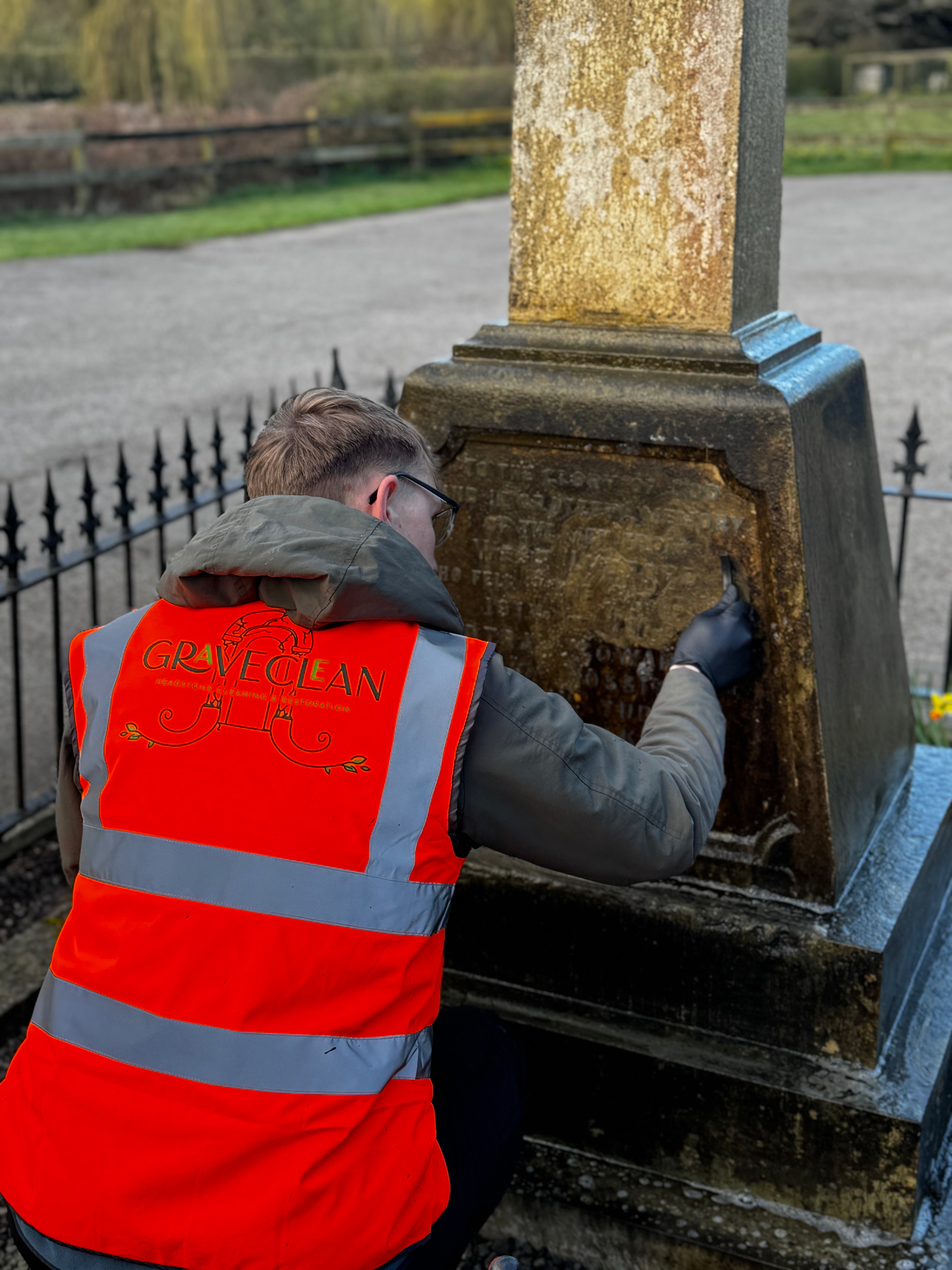 Headstone Cleaning & Restoration Service GraveClean | Headstone Cleaning & Restoration