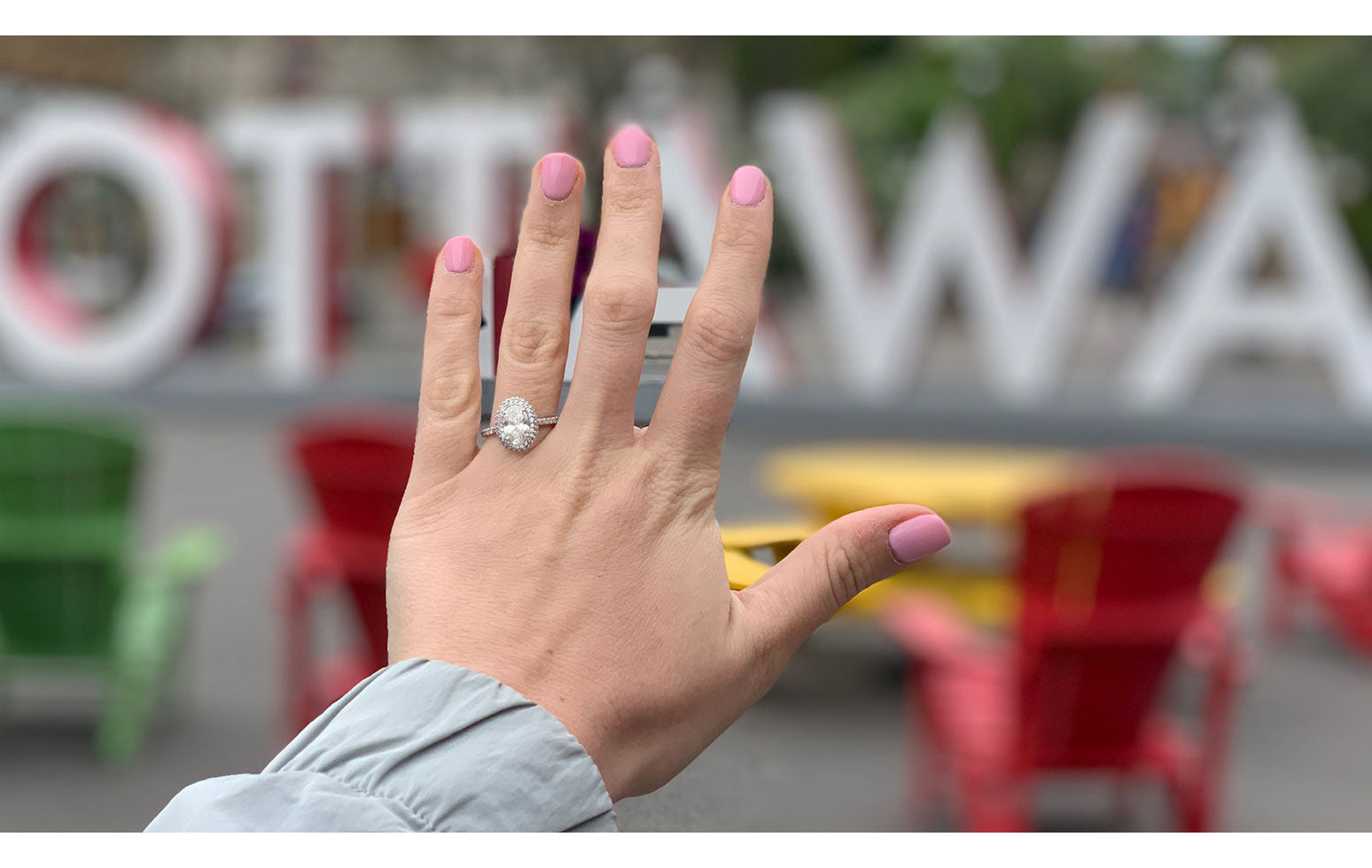 Amanda's engagement ring