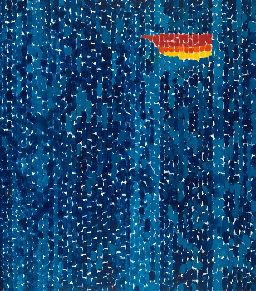 Alma Thomas, Starry Night and the Astronauts, 1972 © Estate of Alma Thomas (Courtesy of the Hart Family) / Artists Rights Society (ARS), New York