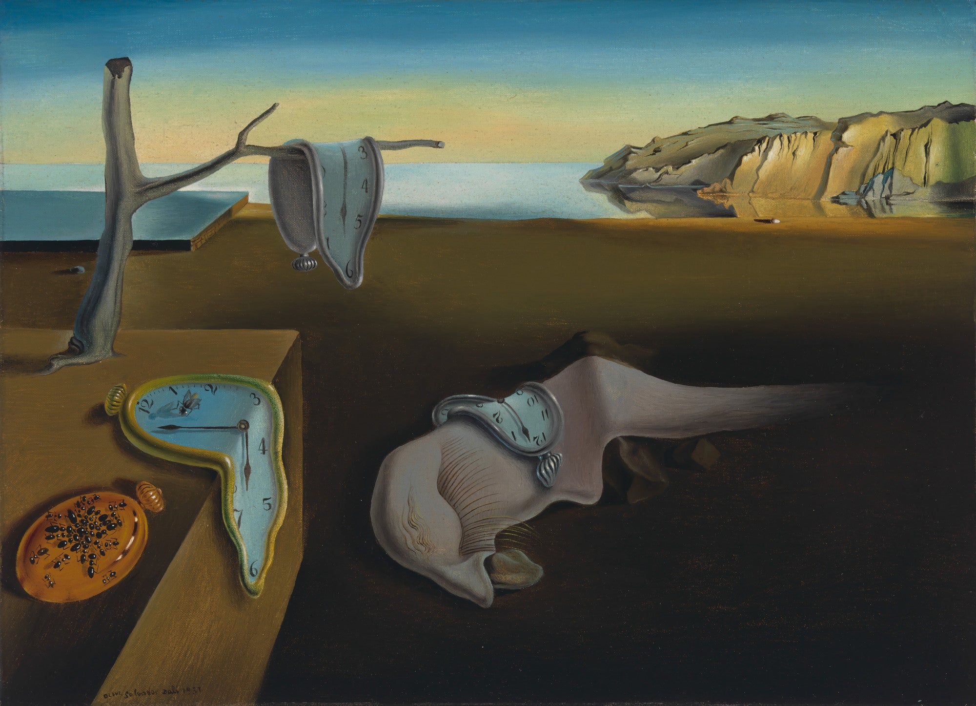The Persistence of Memory, Salvador Dalí, 1931. Photo Courtesy of Museum of Modern Art.