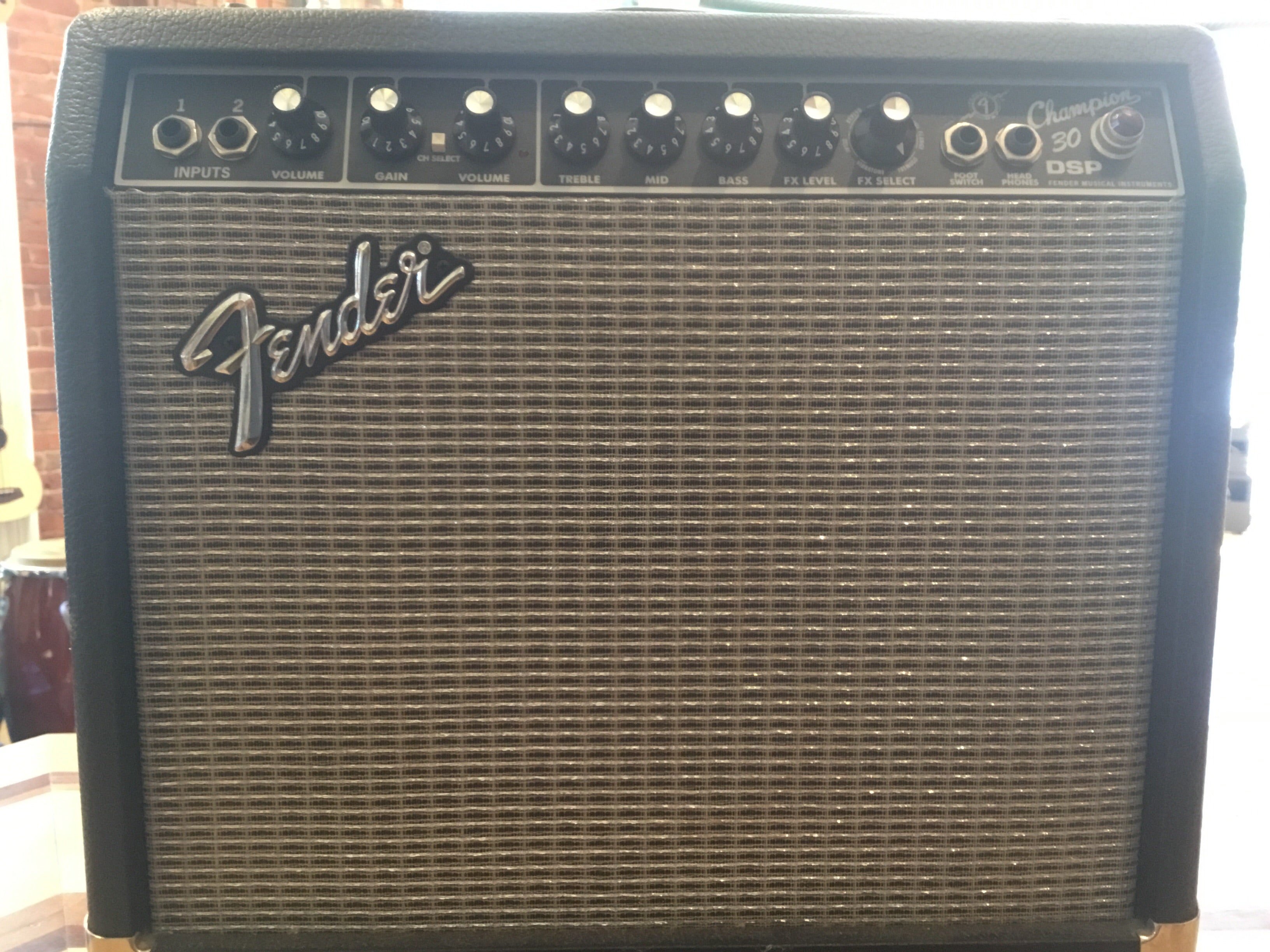 Fender Champion 30 DSP Amp For Parts Or Repair Only – Music