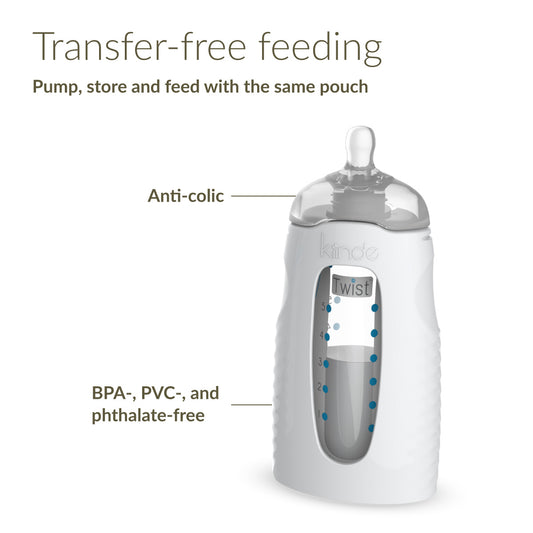 Kiinde Twist Pouch Breast Milk Storage Bag Feeding System Starter Kit -  Compleo Waco, LLC