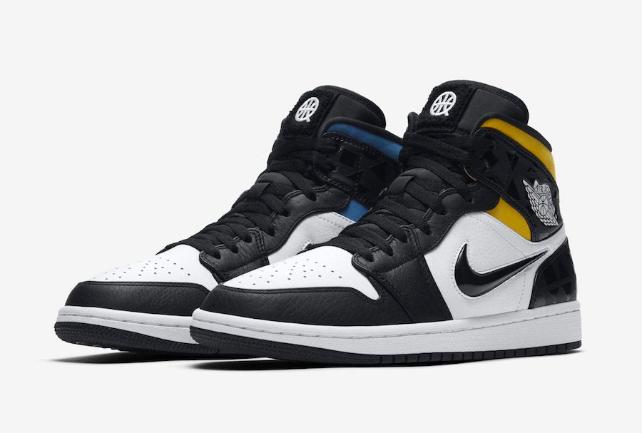 Sneakers mid top, Quai 54 x Air Jordan 1 Mid