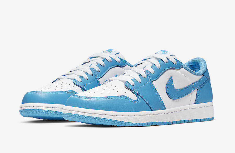 Limited edition sneakers, Nike SB x Air Jordan 1 Low Eric Koston “UNC”