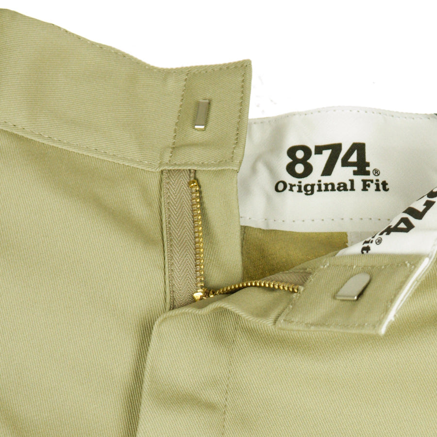 Dettaglio prodotto pantaloni Dickies 874 beige