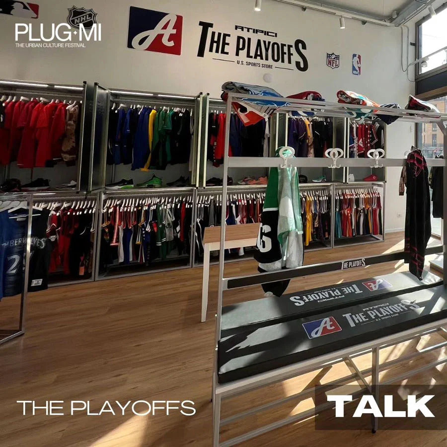 Talk by The Playoffs by Atipici at Plug Mi 2023, the festival of Italian urban culture in Milan
