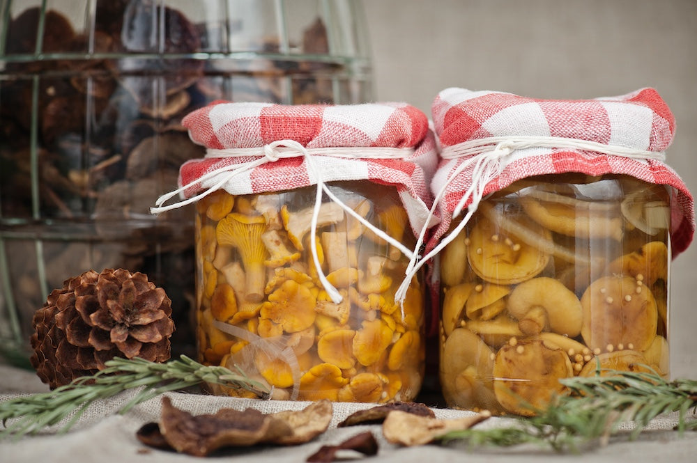 pickled mushrooms