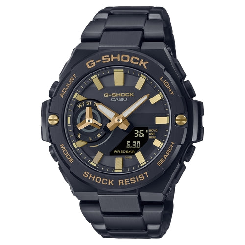 GSTB100GB1A9, Black and Gold G-STEEL Watch