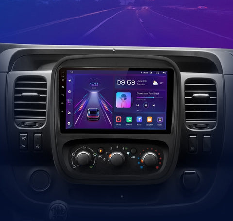 For Opel Vivaro 2018 Renault Trafic III Android 13 Car Radio Navigation GPS  BT Multimedia Player