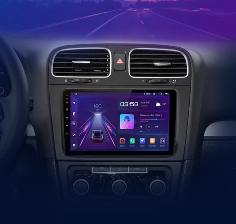 Radio navigation VW Golf 6 2008-2016 Android Auto Carplay GPS – Multigenus