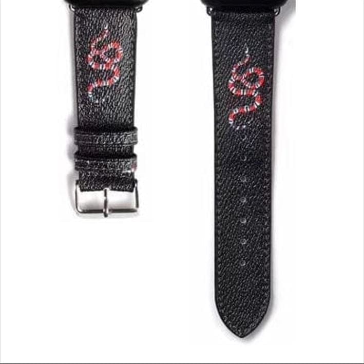 Apple Watch Straps - Louis Vuitton Graphite Logo – Liger Straps